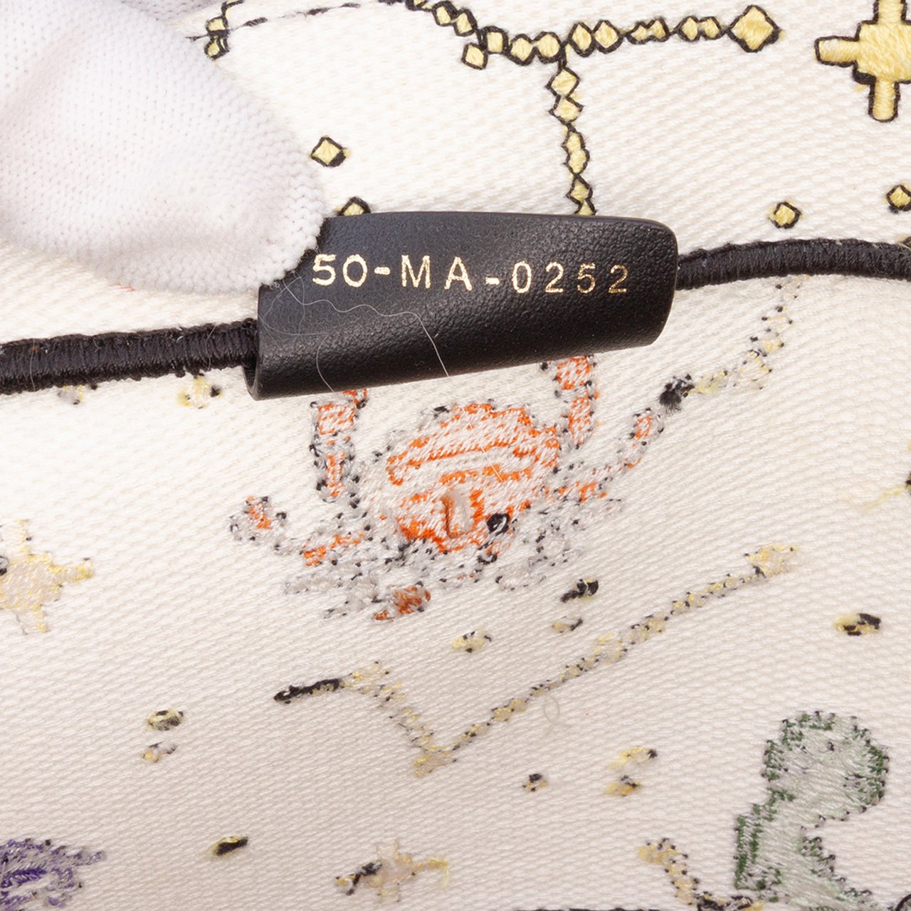 Dior Large Zodiac Pixel Zodiac Book Tote Wit