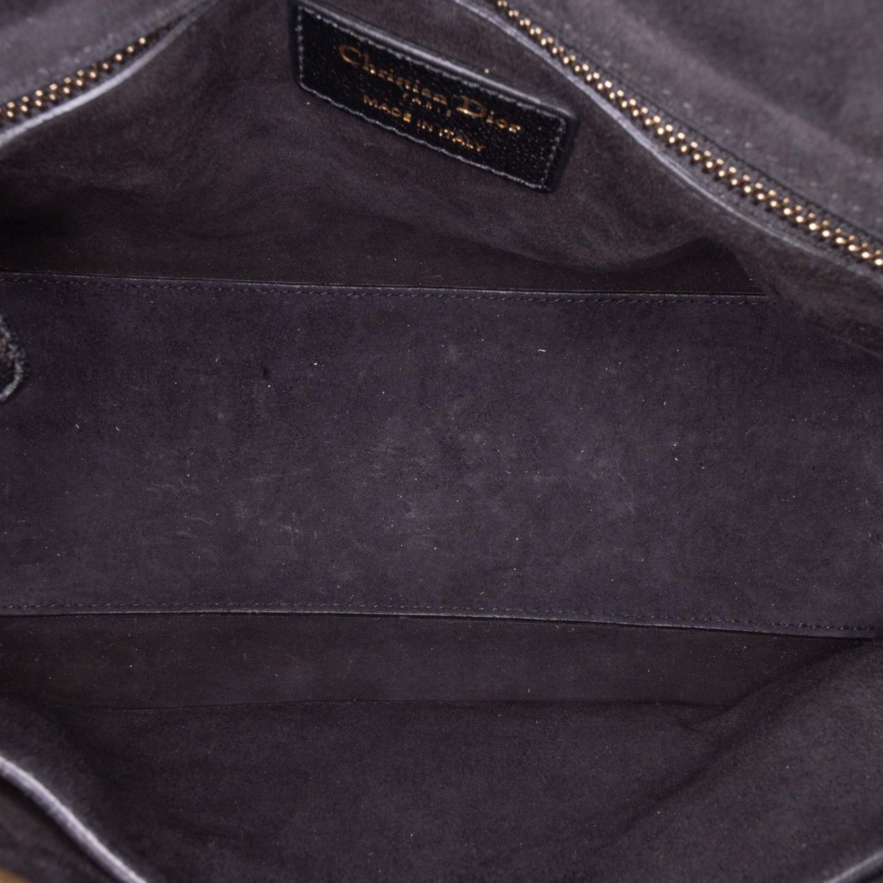 Dior Medium Grained Calfskin Cannage Supple Lady Dior Zwart