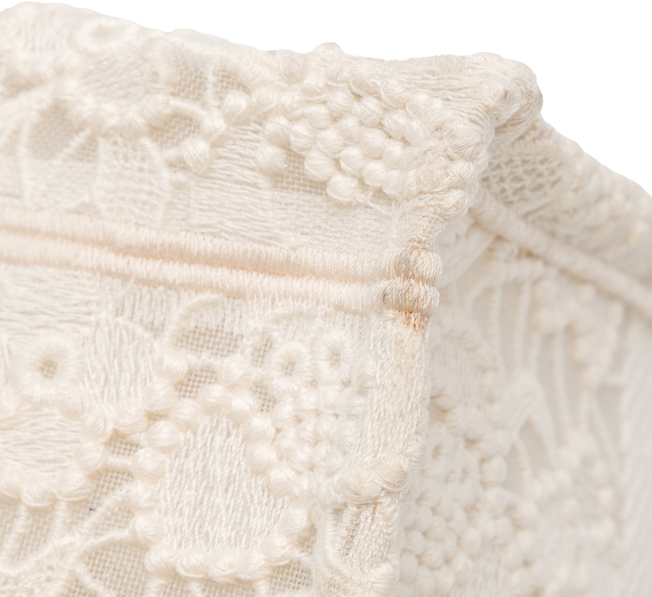Dior Small D-Lace Embroidery Book Tote Wit