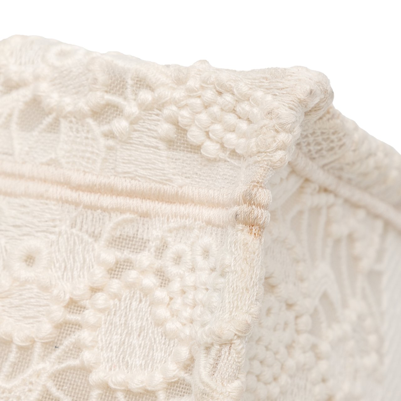 Dior Small D-Lace Embroidery Book Tote Wit