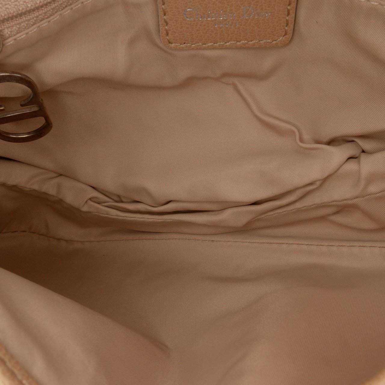 Dior Leather Saddle Bag Bruin