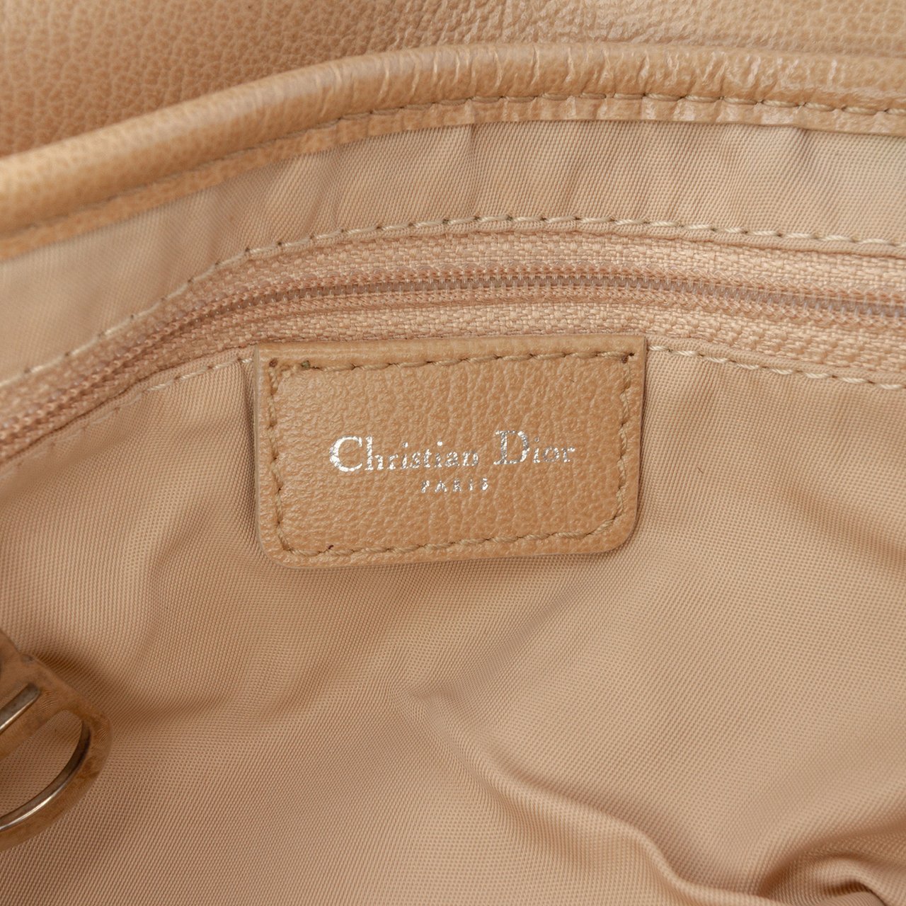 Dior Leather Saddle Bag Bruin
