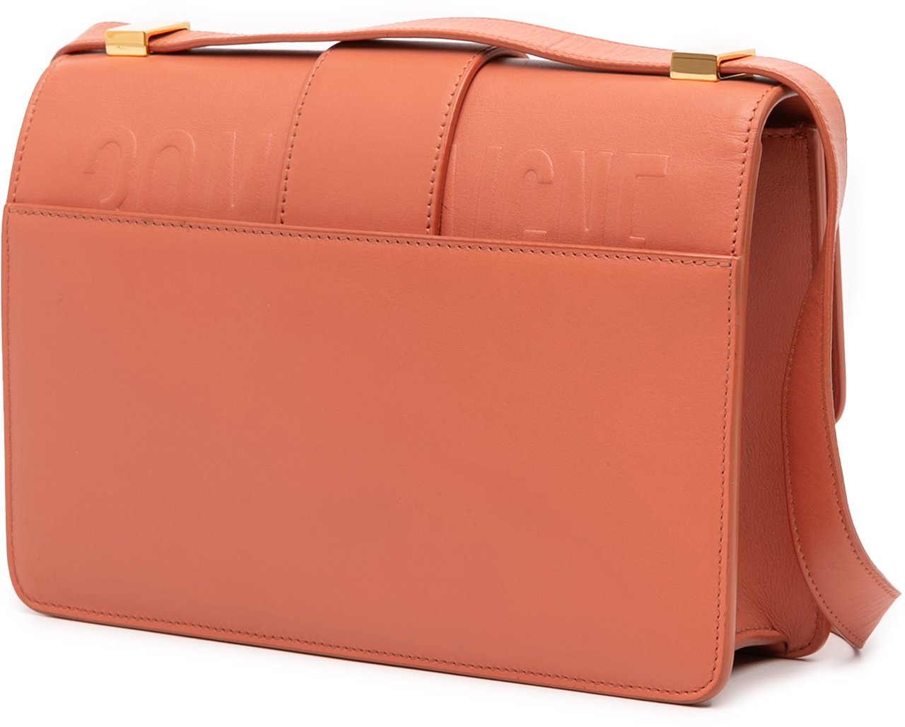 Dior Leather 30 Montaigne Flap Oranje
