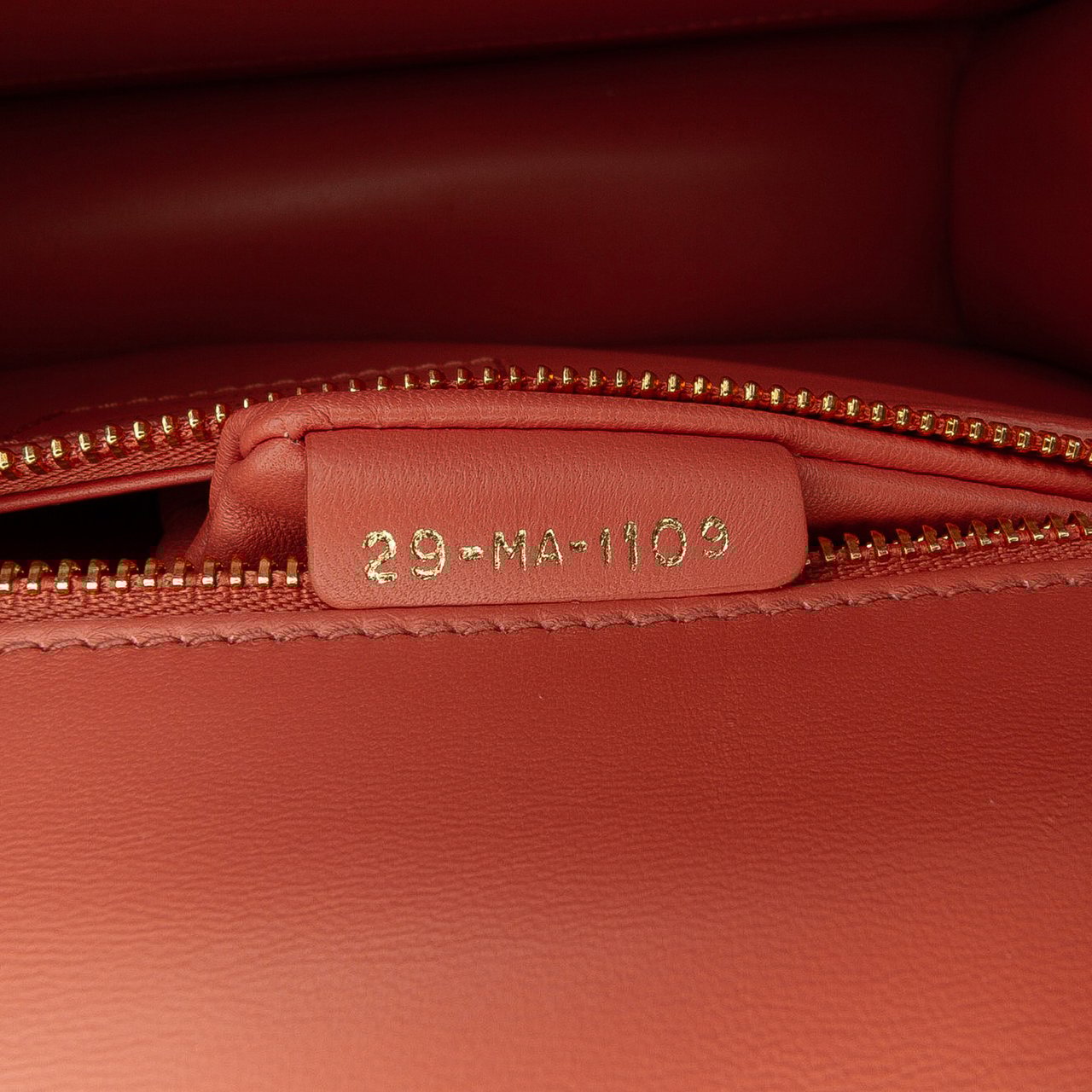 Dior Leather 30 Montaigne Flap Oranje