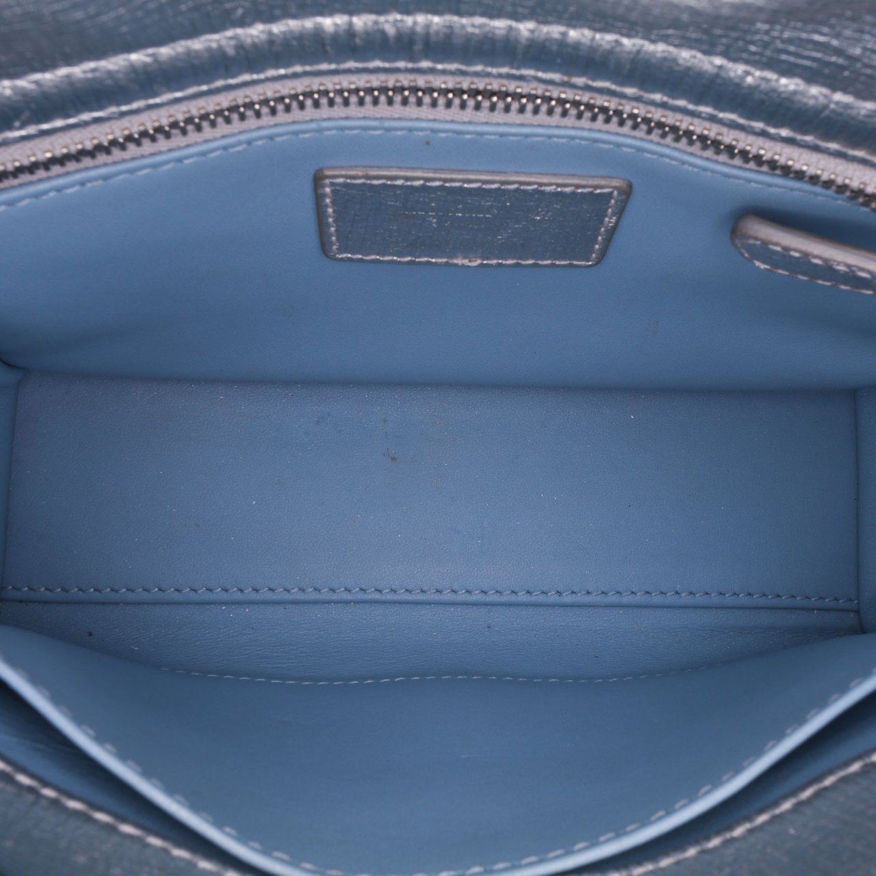 Dior Small Metallic Grained Calfskin Cannage My ABCDior Lady Dior Zilver