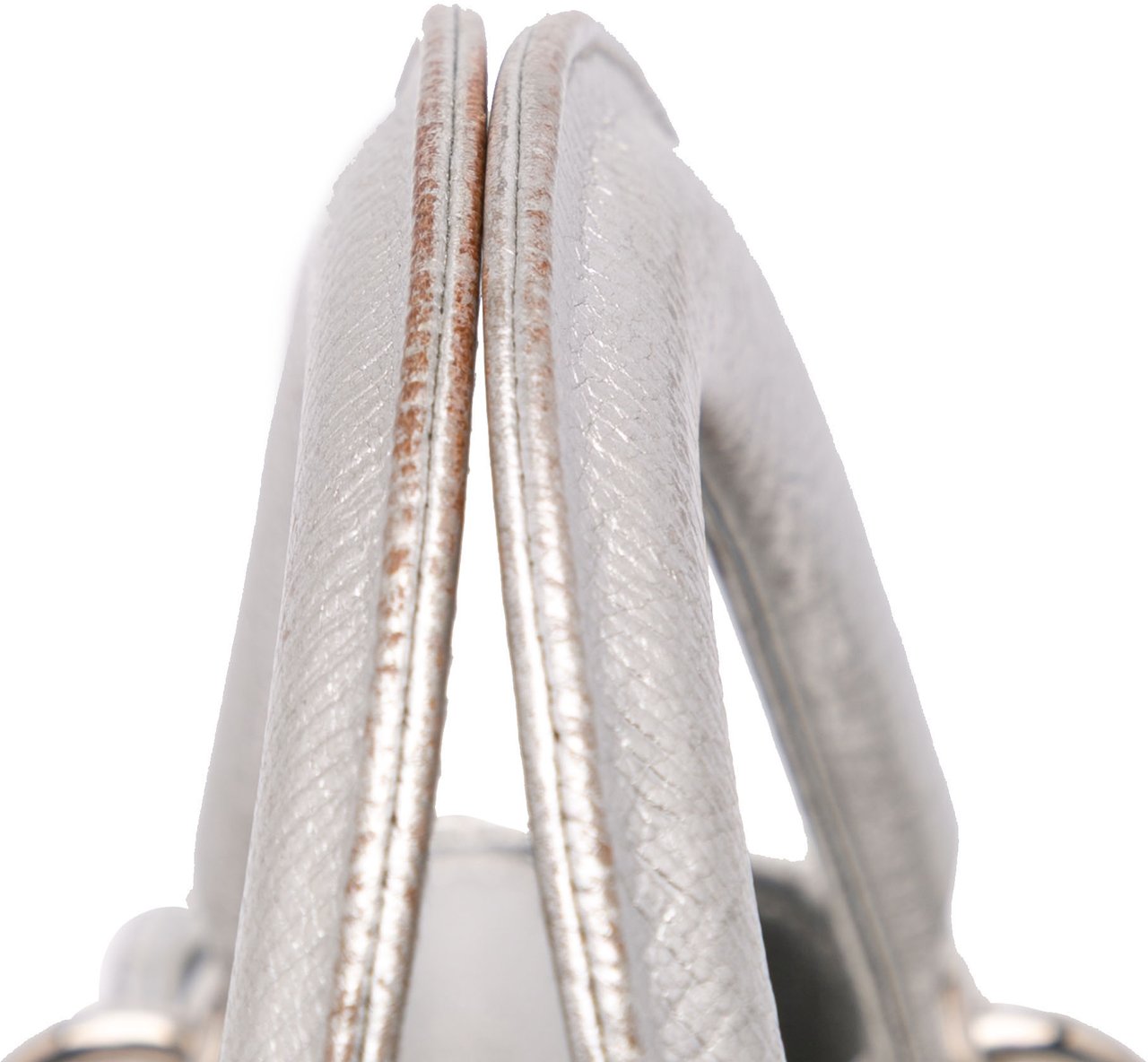 Dior Small Metallic Grained Calfskin Cannage My ABCDior Lady Dior Zilver