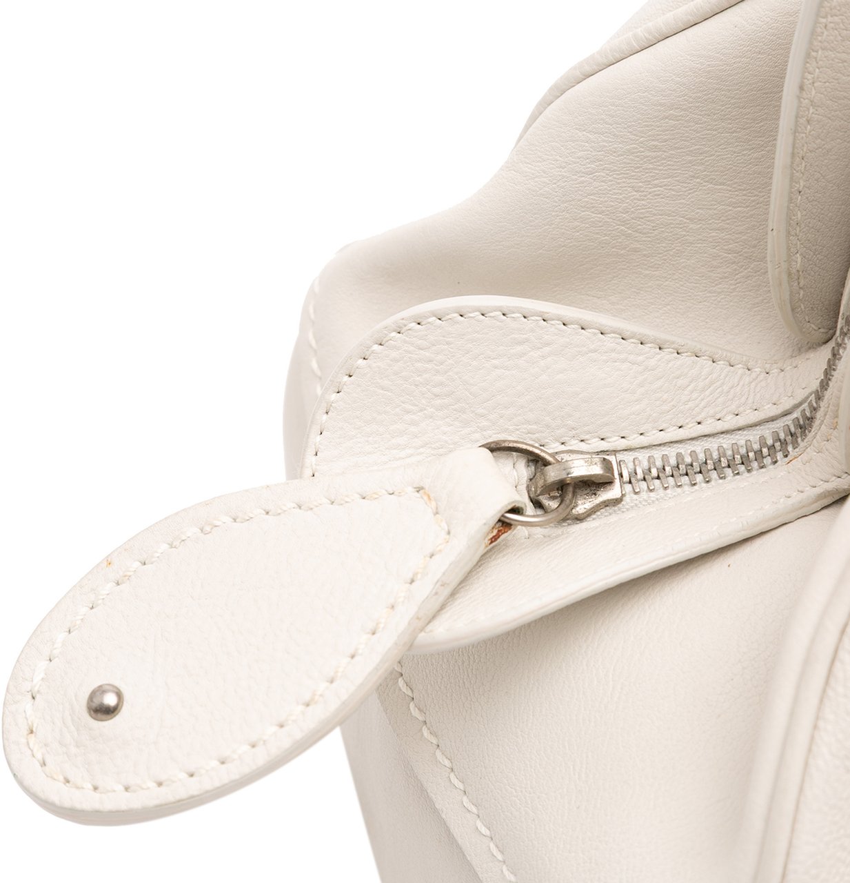 Dior Large Calfskin My Dior Frame Handbag Wit