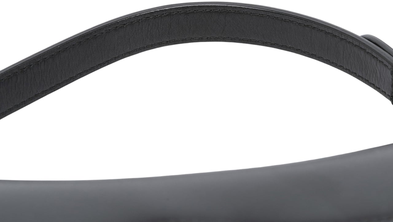 Dior Mini Smooth Calfskin Saddle Bag Zwart