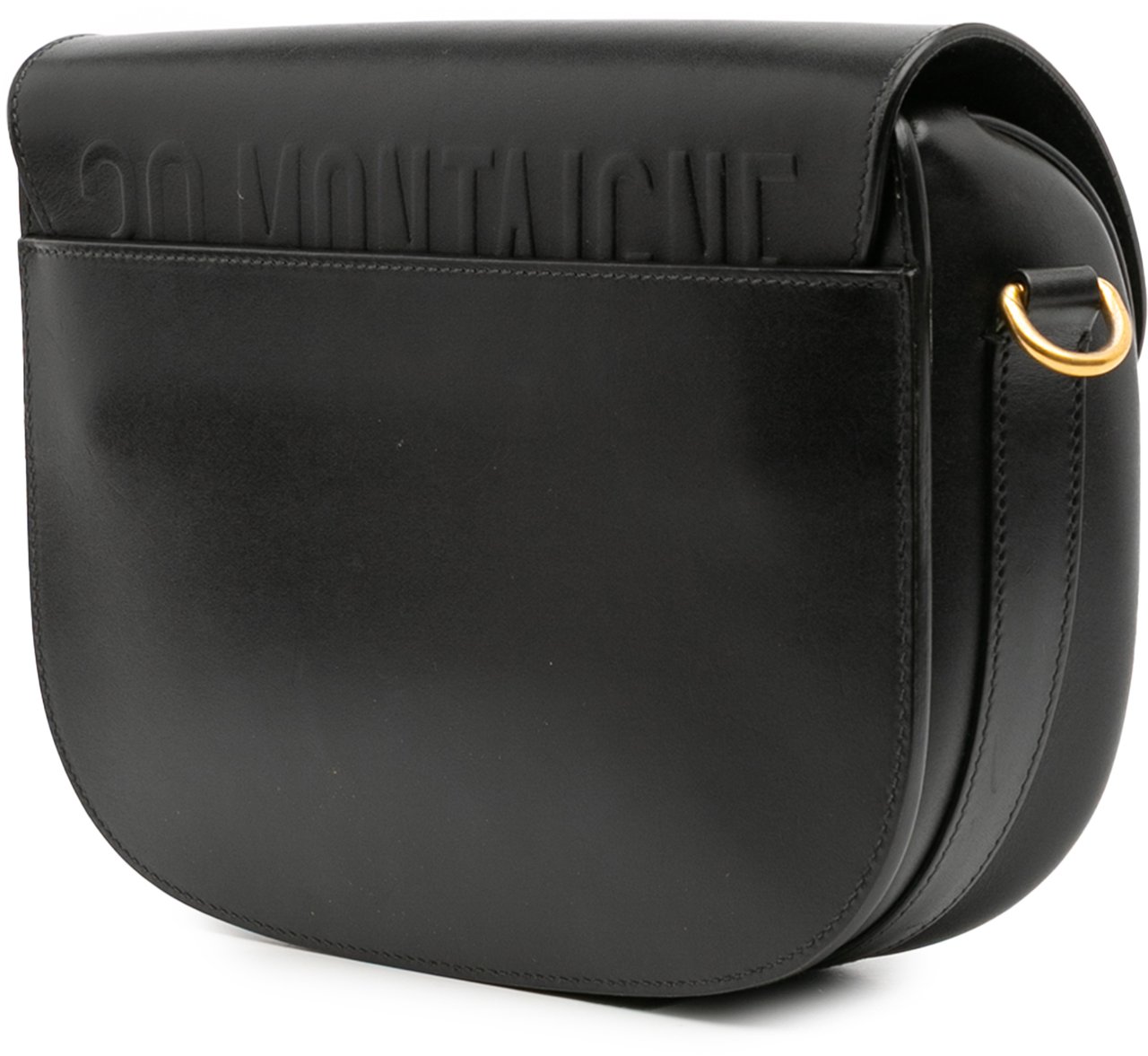 Dior Medium Leather Bobby Crossbody Zwart