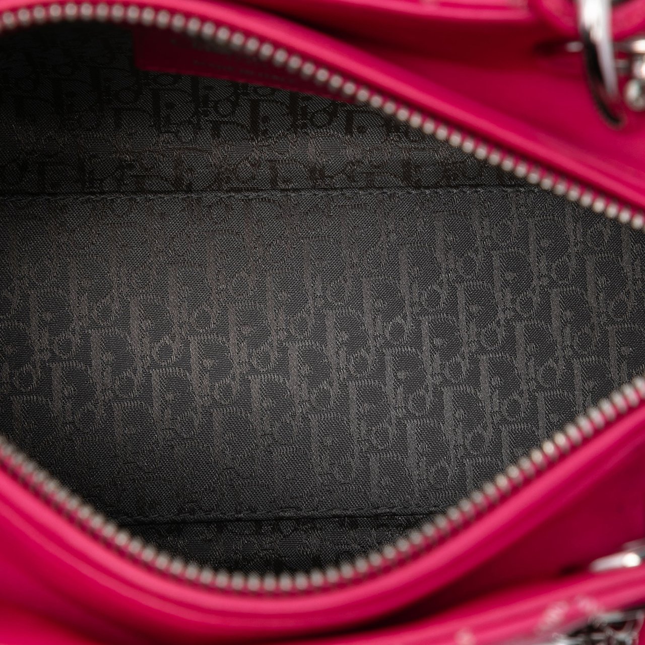 Dior Medium Lambskin Cannage Lady Dior Roze