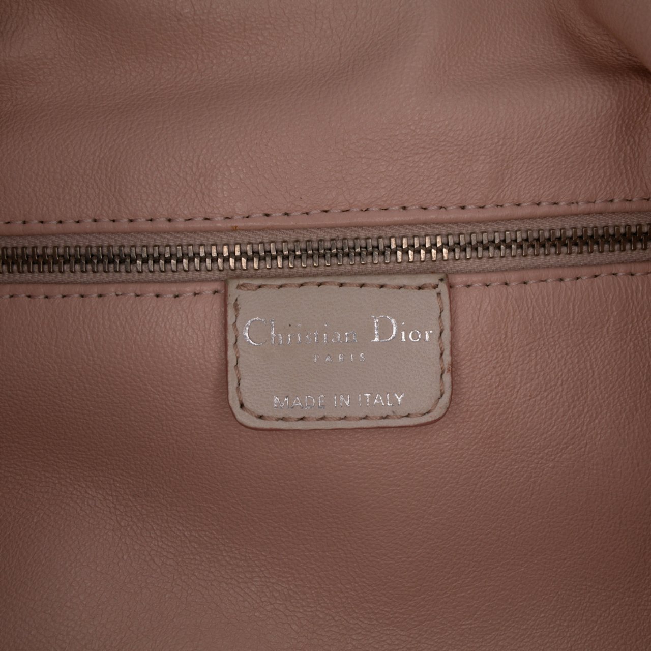 Dior Lambskin Cannage Lady Dior Soft Shopping Tote Wit