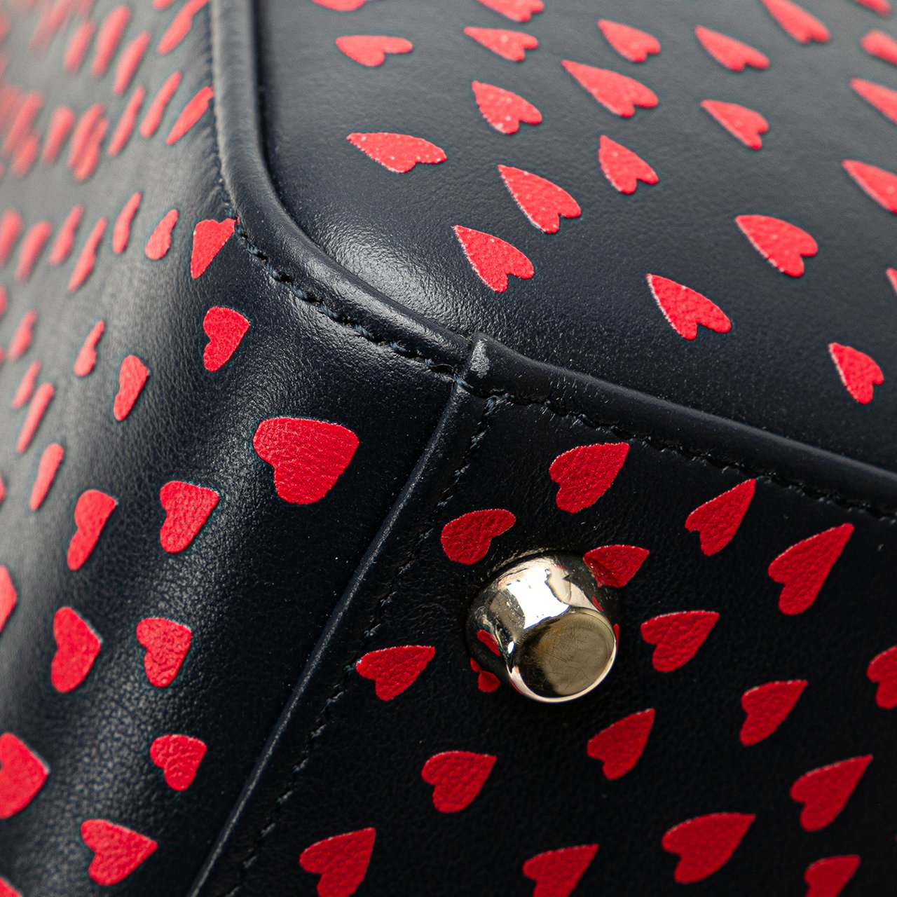 Dior Medium Calfskin I Love Paris Lady Dior Blauw