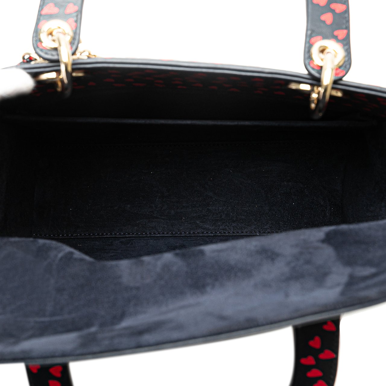 Dior Medium Calfskin I Love Paris Lady Dior Blauw