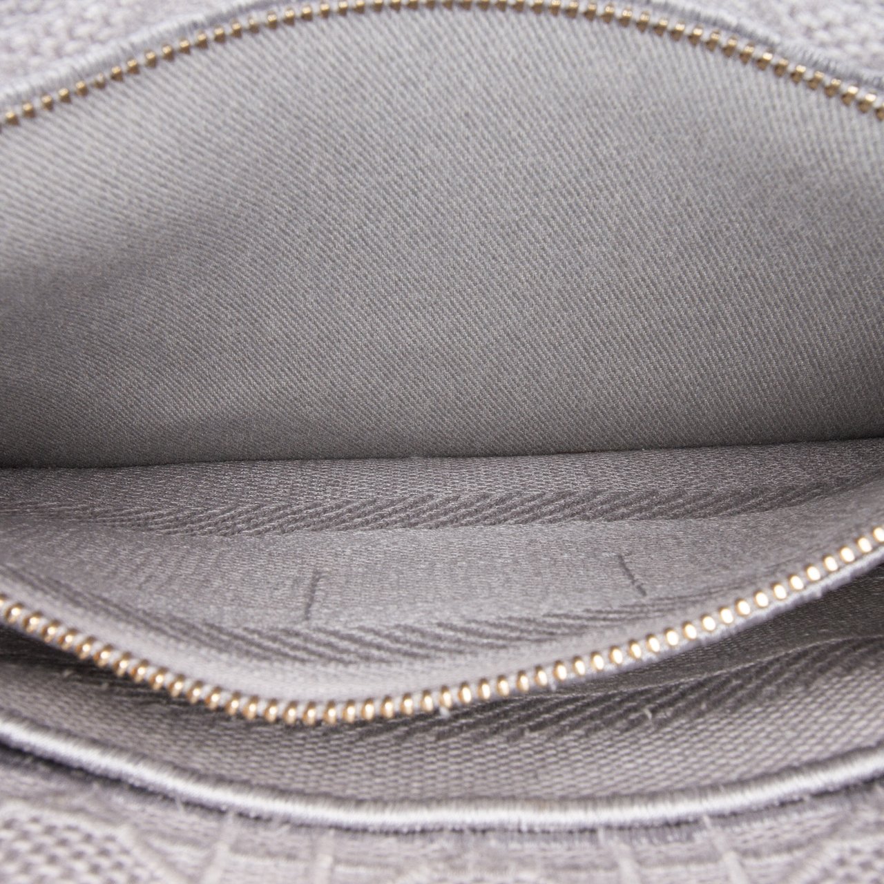 Dior Medium Canvas Cannage Lady D Lite Grijs