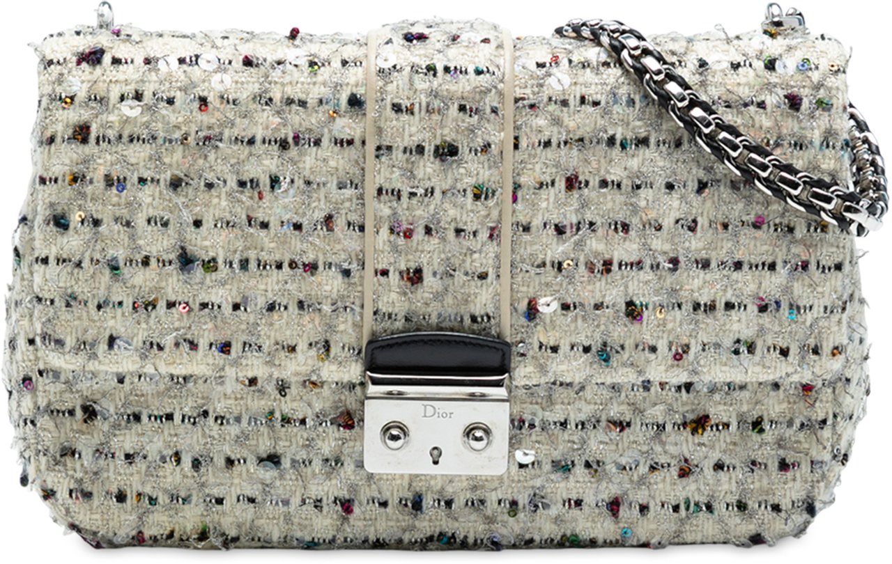 Dior Medium Tweed Miss Dior Flap Wit