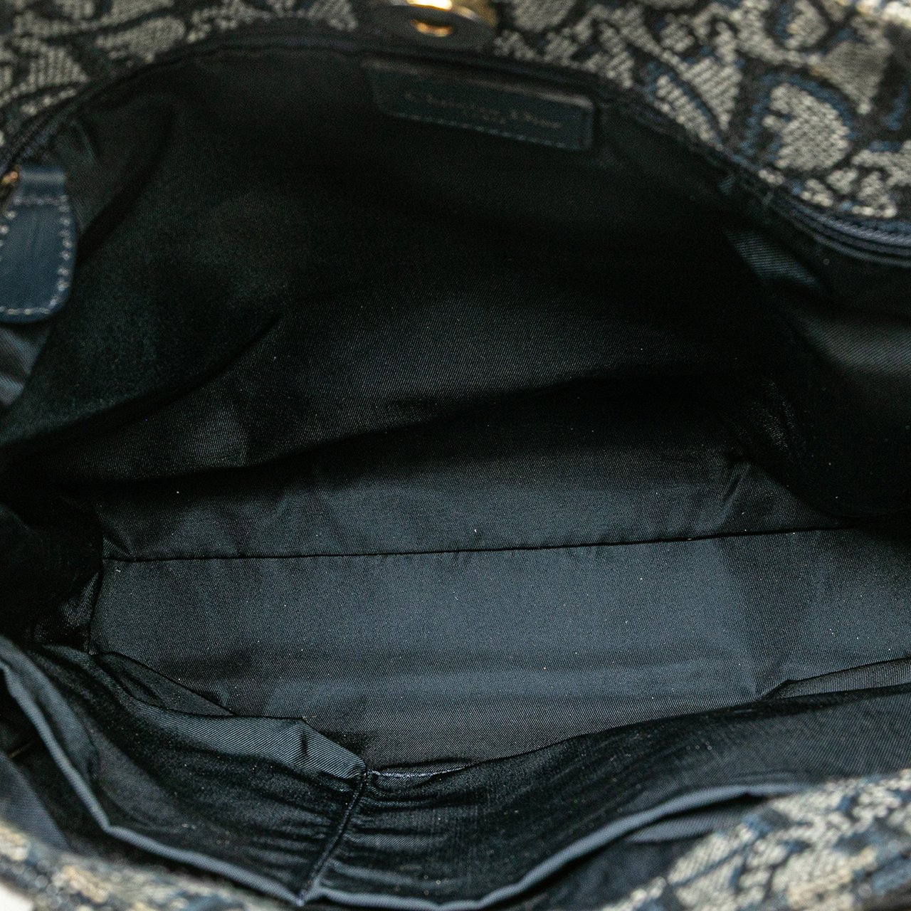 Dior Diorissimo Trotter Canvas Tote Blauw