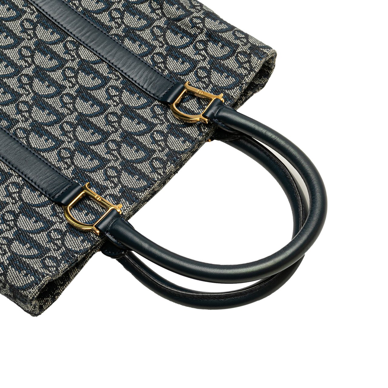 Dior Diorissimo Trotter Canvas Tote Blauw