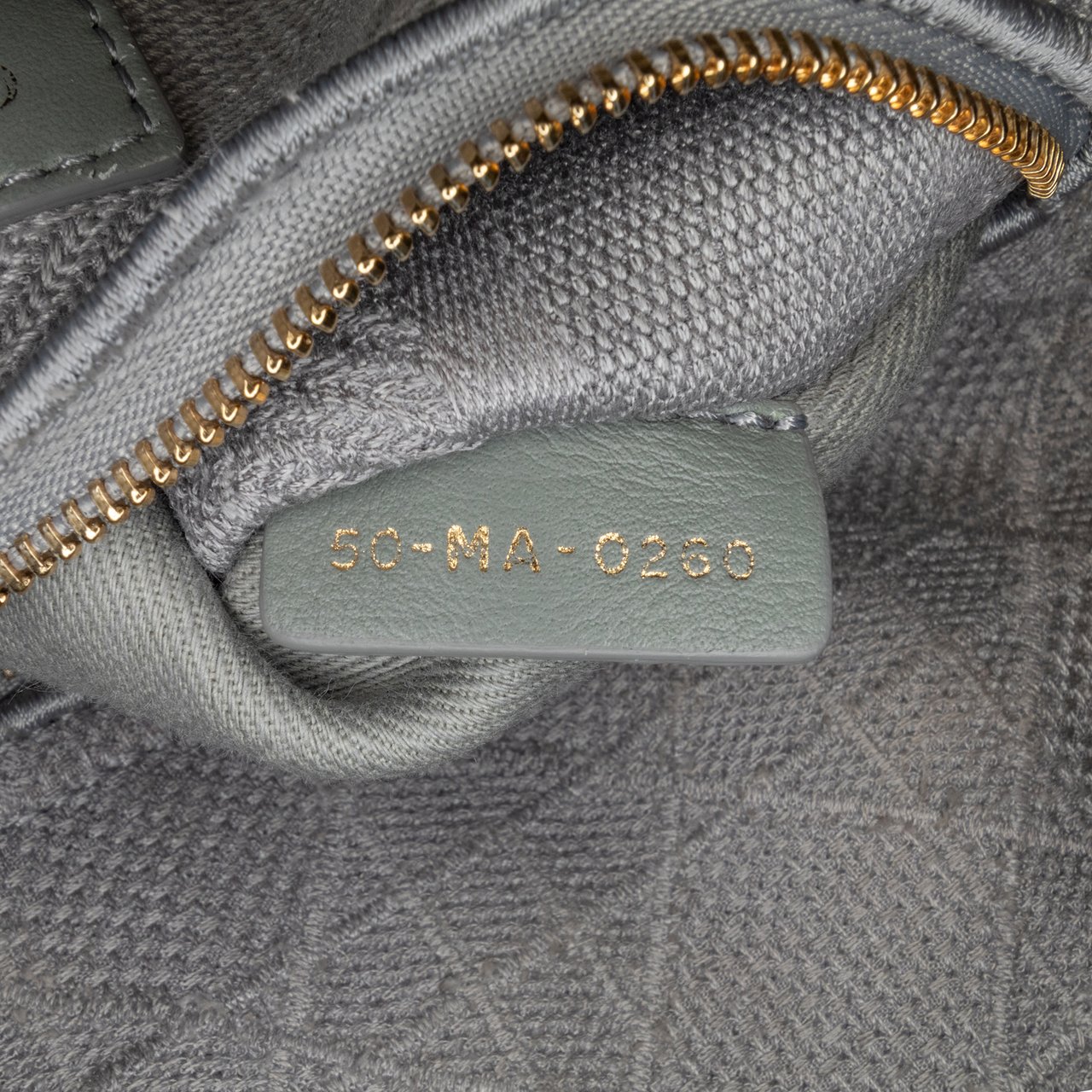 Dior Medium Canvas Cannage Lady D Lite Grijs