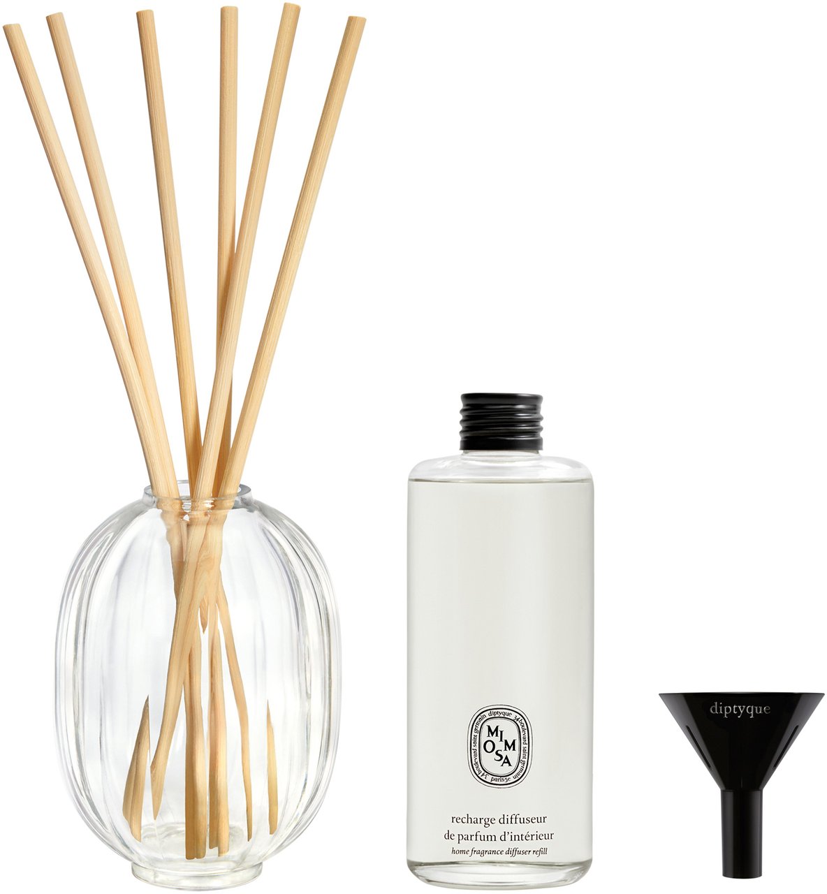 Diptyque Diffusore A Bastoncini Mimosa + Refill 2 Rosso Rood