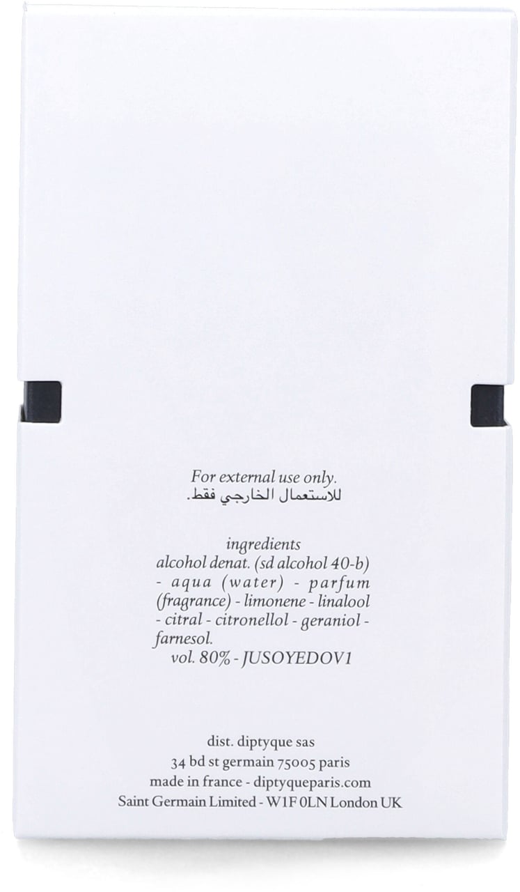 Diptyque Oyedo Edt 50Ml Rosso Neutraal