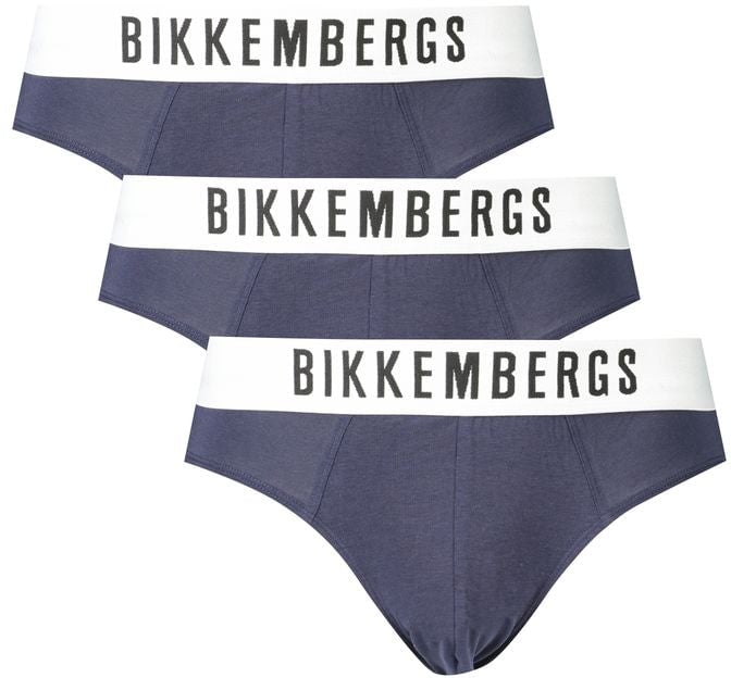 Dirk Bikkembergs Bikkembergs Blu Polyester Men Underwear Blauw