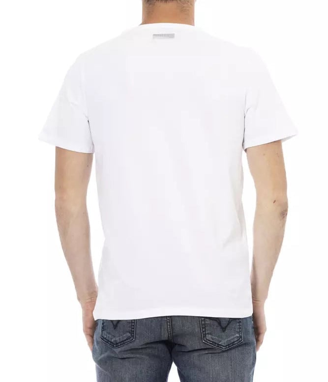 Dirk Bikkembergs Bikkembergs White Cotton Men T-Shirt Wit