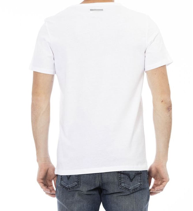 Dirk Bikkembergs Bikkembergs White Cotton Men T-Shirt Wit