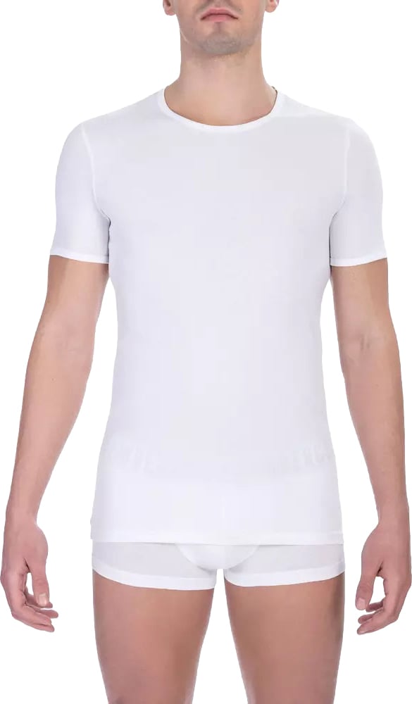 Dirk Bikkembergs Bikkembergs White Cotton Men's T-Shirt Wit