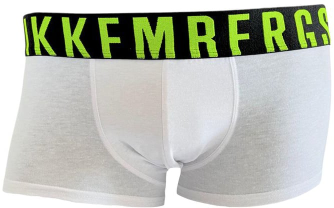 Dirk Bikkembergs Bikkembergs White Cotton Men Boxer Wit