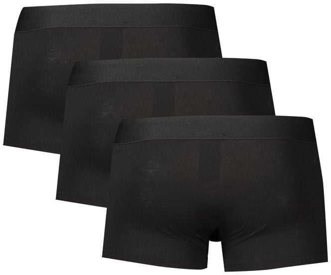 Dirk Bikkembergs Bikkembergs Black Polyester Men's Boxer Briefs Zwart