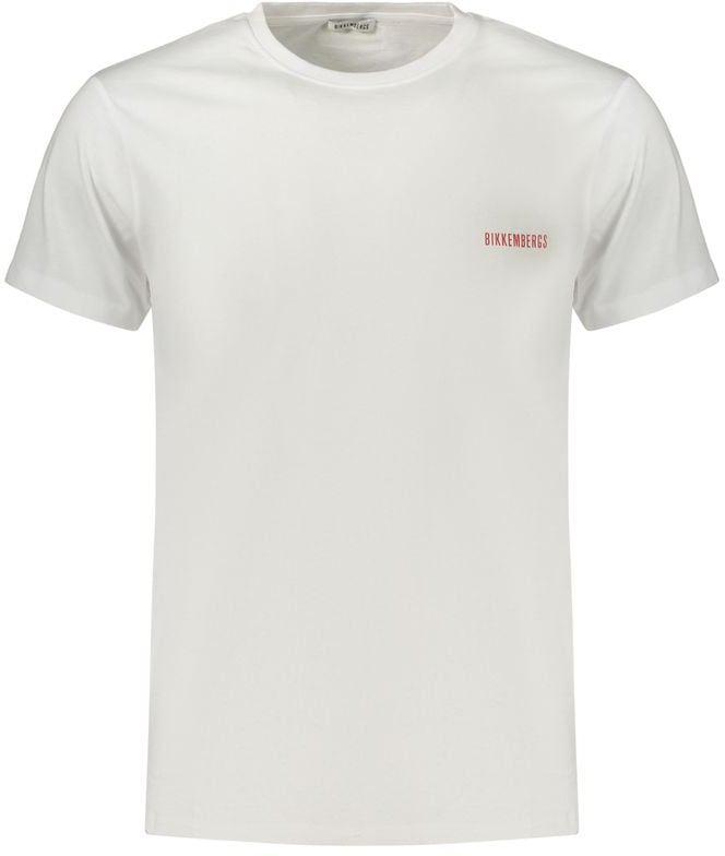 Dirk Bikkembergs Bikkembergs White Cotton Mens T-Shirt Wit