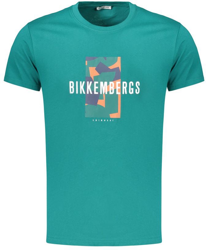 Dirk Bikkembergs Bikkembergs Verde Cotton Men's T-Shirt Groen