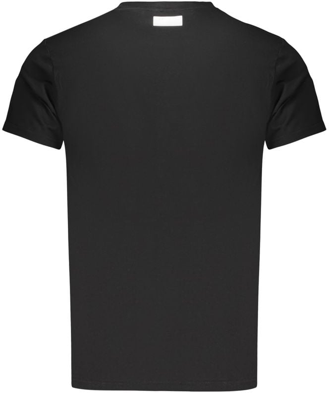 Dirk Bikkembergs Bikkembergs Black Cotton Men T-Shirt Zwart