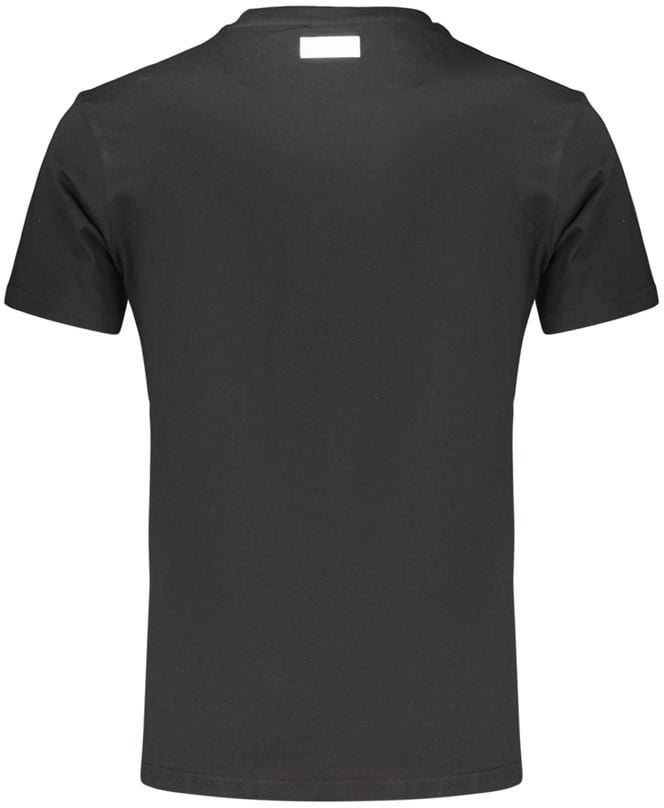 Dirk Bikkembergs Bikkembergs Black Cotton Men's T-Shirt Zwart