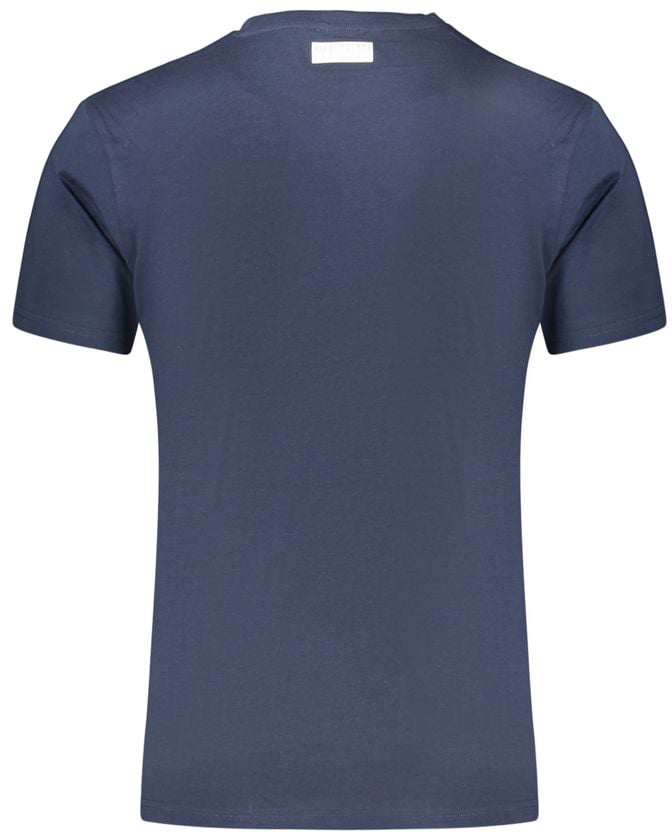 Dirk Bikkembergs Bikkembergs Blue Cotton Men's T-Shirt Blauw