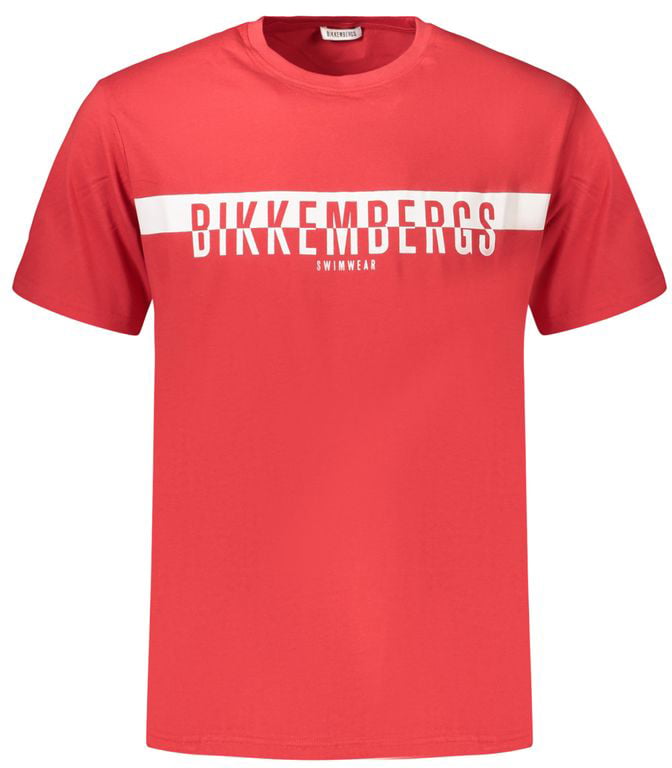 Dirk Bikkembergs Bikkembergs Bianco Cotton Men T-Shirt Wit