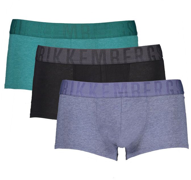 Dirk Bikkembergs Bikkembergs Black Cotton Men Underwear Zwart