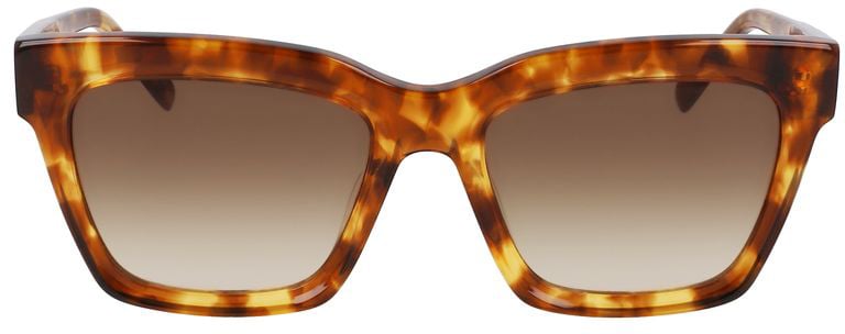 DKNY Brown Acetate Sunglasses Bruin