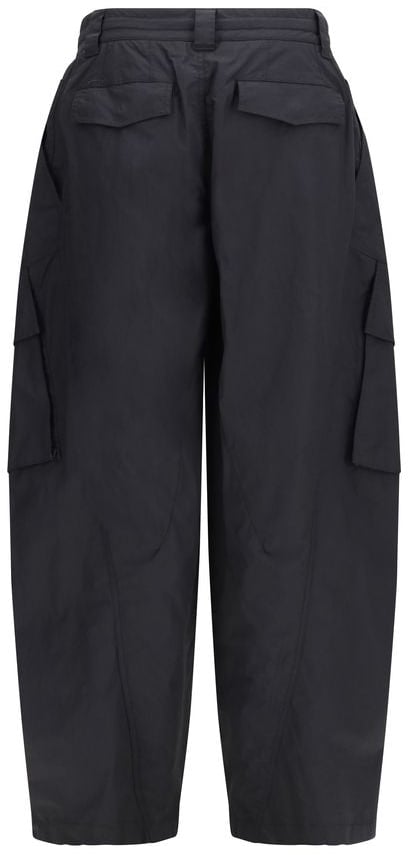 Dolce & Gabbana Black Cotton Cargo Pants Zwart