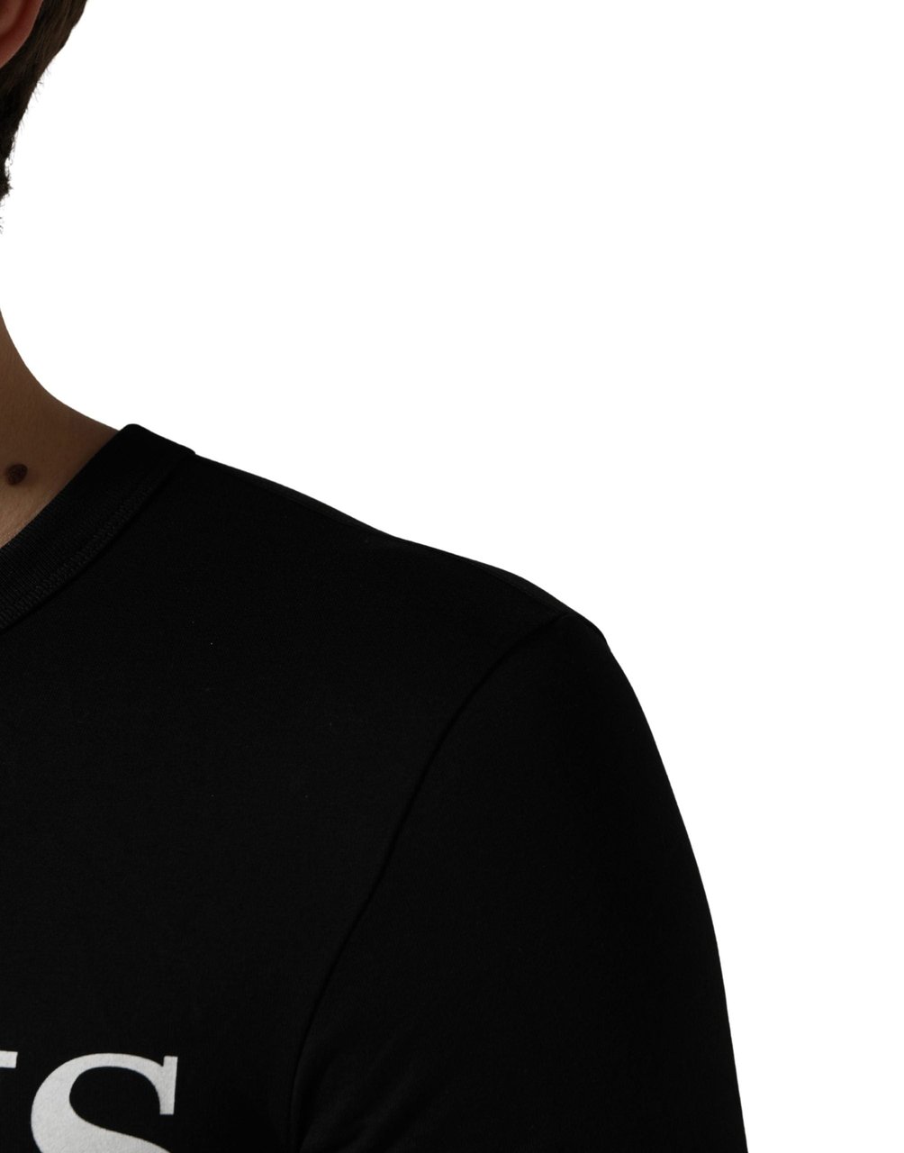 Dolce & Gabbana Black Italians Do It Better Camo Pocket Men T-shirt Zwart