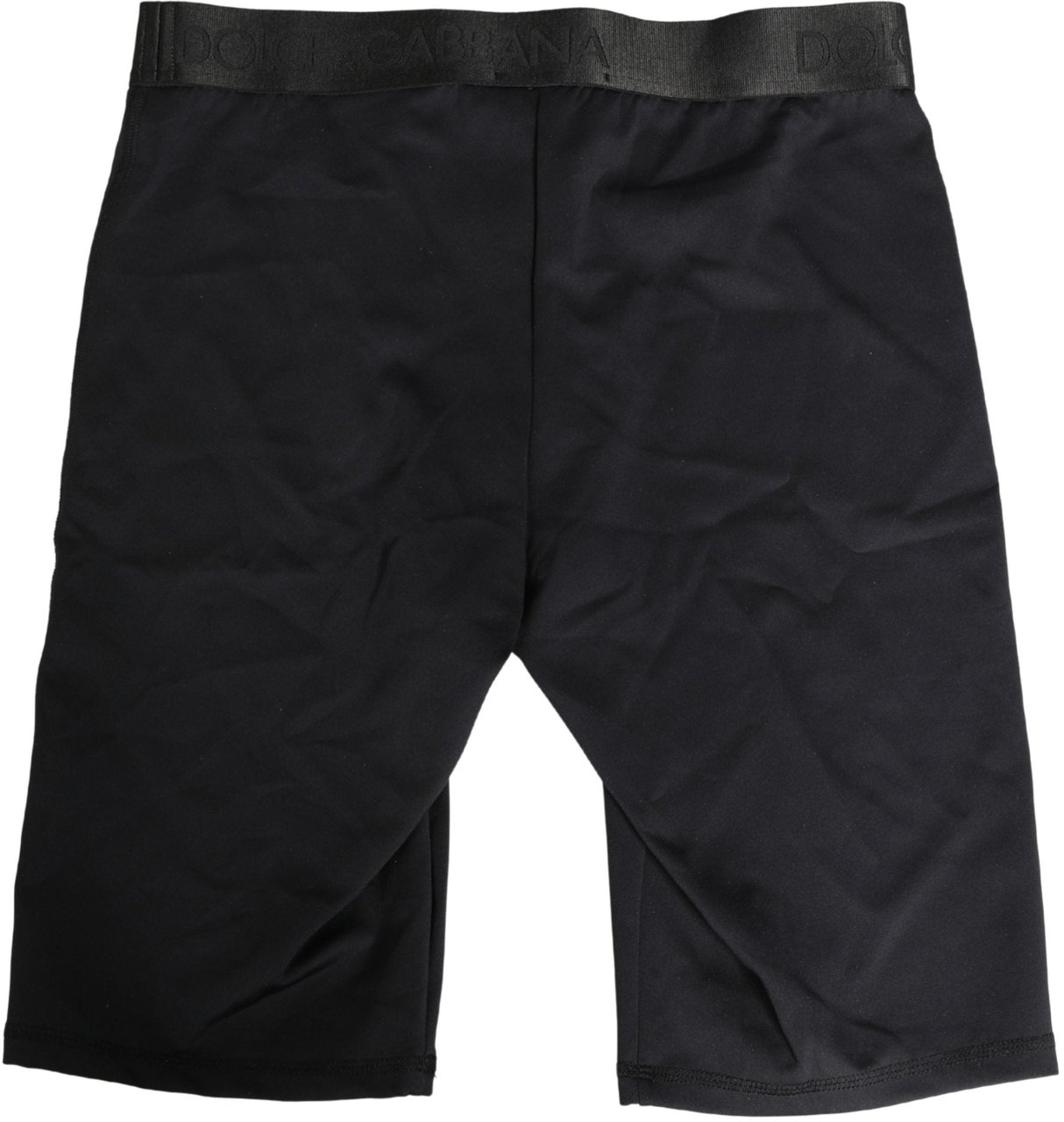 Dolce & Gabbana Black Logo Waistband Men BoxerShorts Underwear Zwart