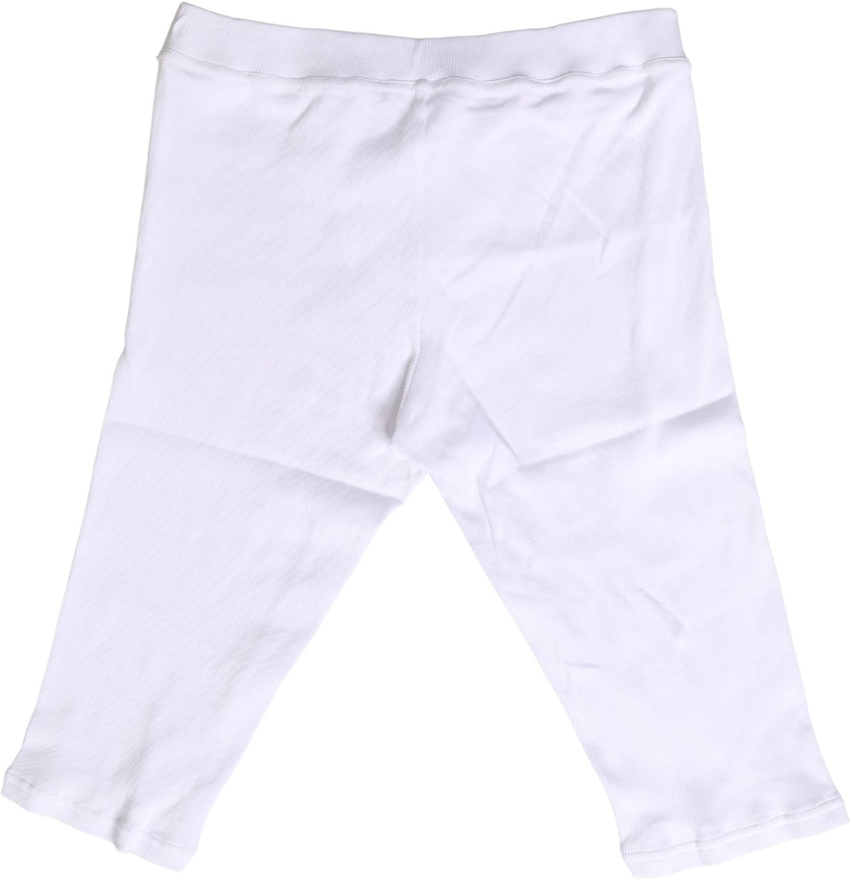 Dolce & Gabbana White Cotton Short Johns Men Pants Underwear Wit