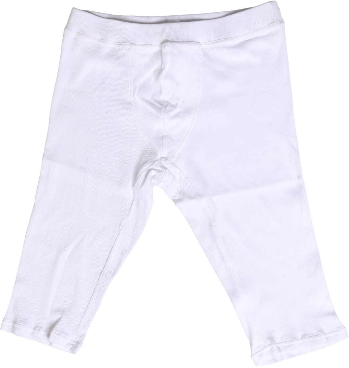 Dolce & Gabbana White Cotton Short Johns Men Pants Underwear Wit