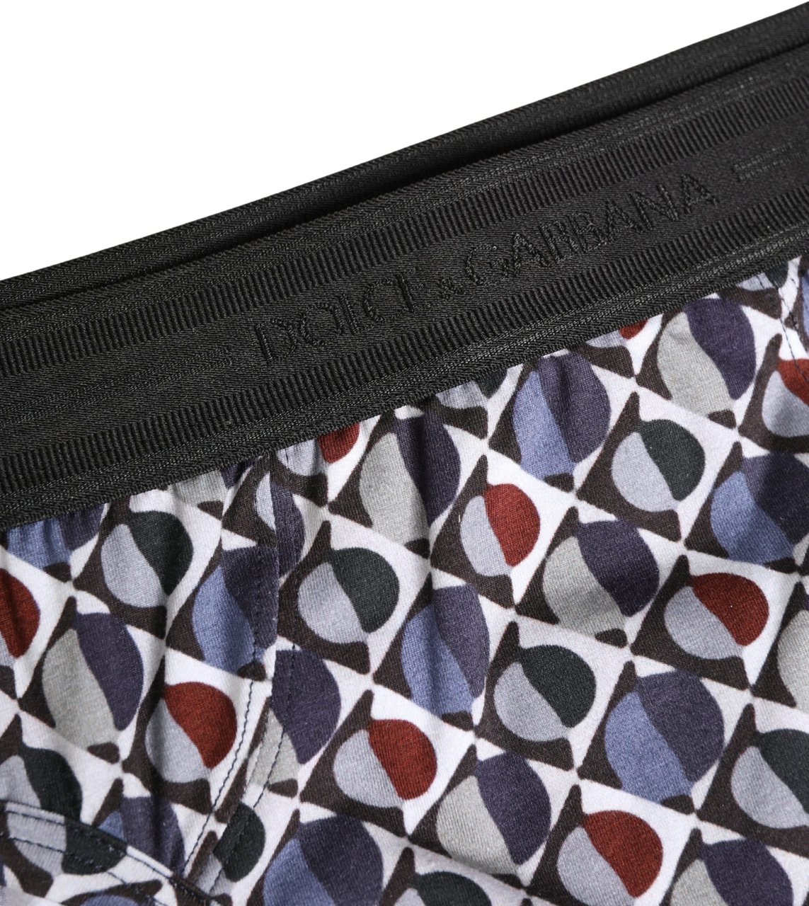 Dolce & Gabbana Multicolor Patterned Men Midi Brief Underwear Divers