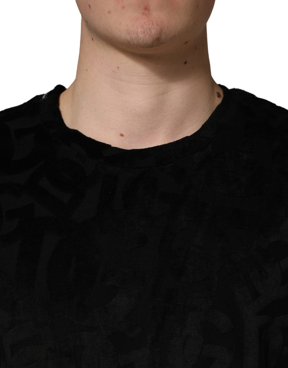 Dolce & Gabbana Black DG Mania Logo Print Casual T-shirt Wit