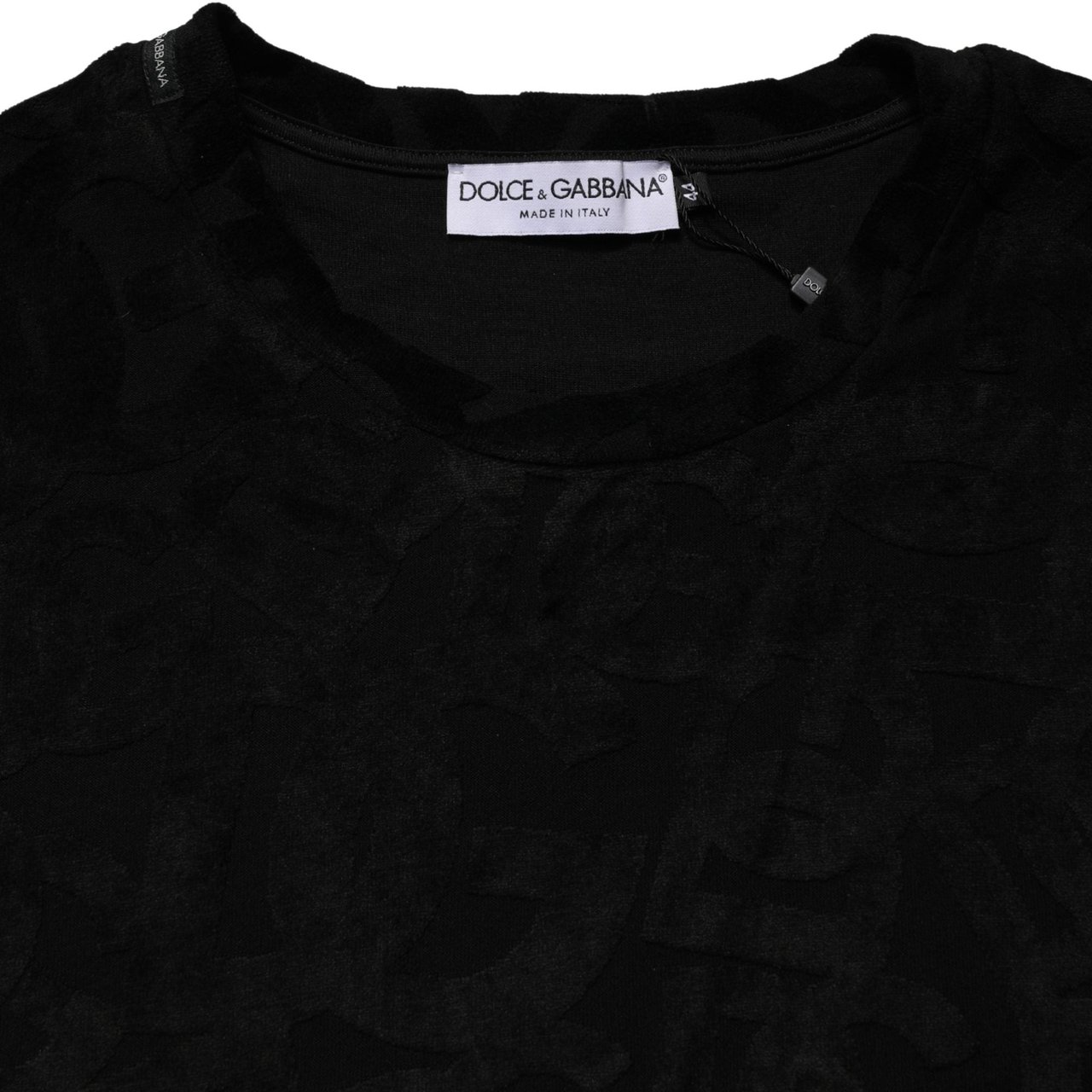 Dolce & Gabbana Black DG Mania Logo Print Casual T-shirt Wit