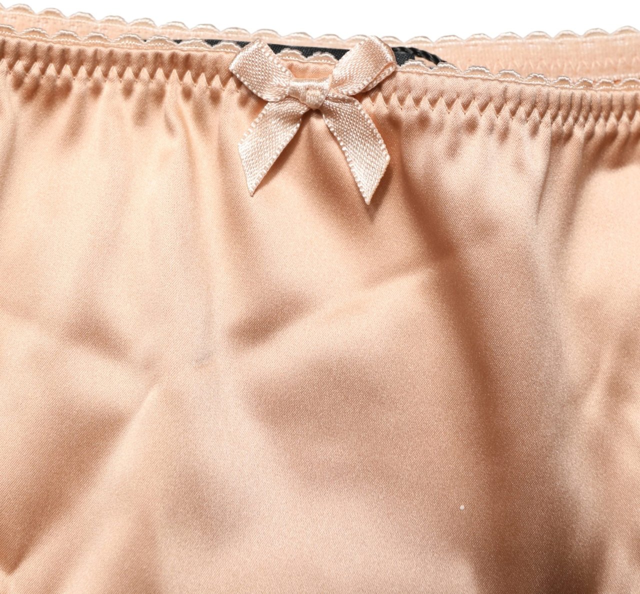 Dolce & Gabbana Beige Silk Stretch Mid Waist Brief Panty Underwear Beige