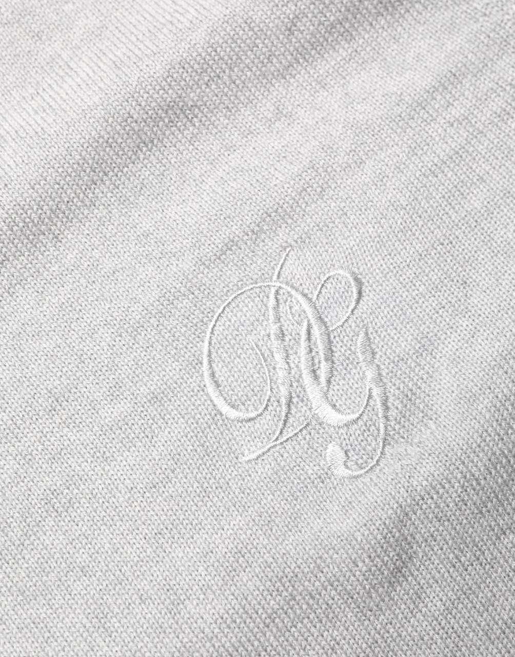 Dolce & Gabbana Gray Long Sleeves Crew Neck Pullover Sweater Grijs