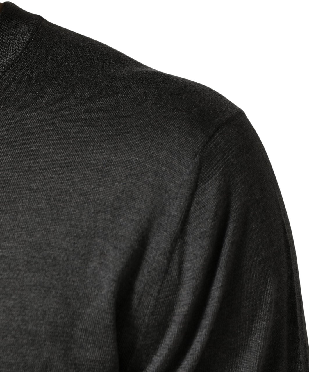 Dolce & Gabbana Gray Long Sleeves Crew Neck Pullover Sweater Grijs