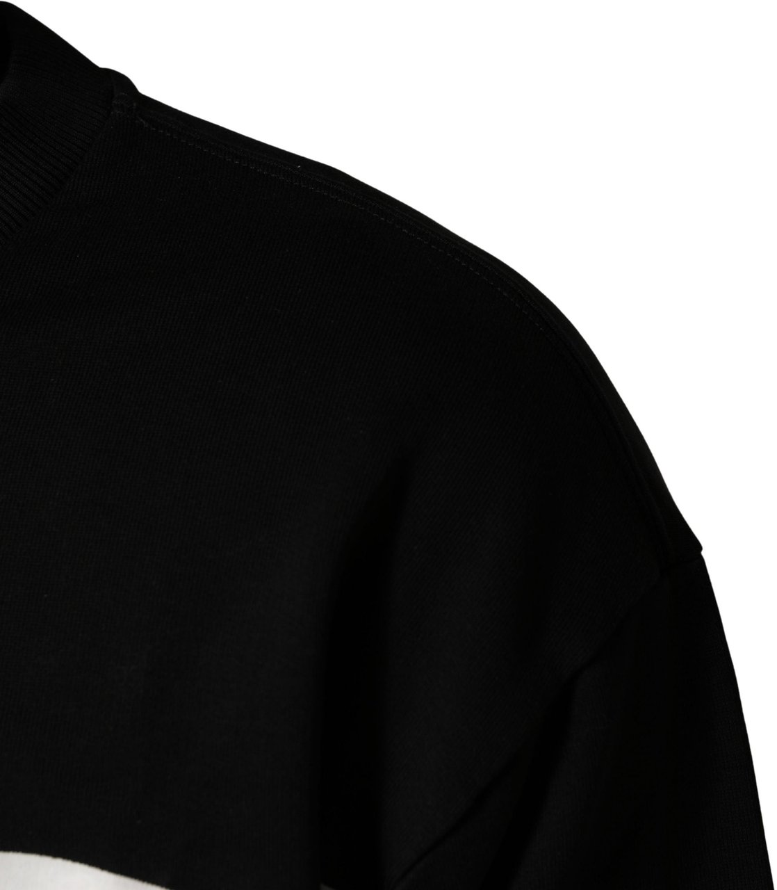 Dolce & Gabbana Black Logo Milano Cotton Sweatshirt Sweater Rood
